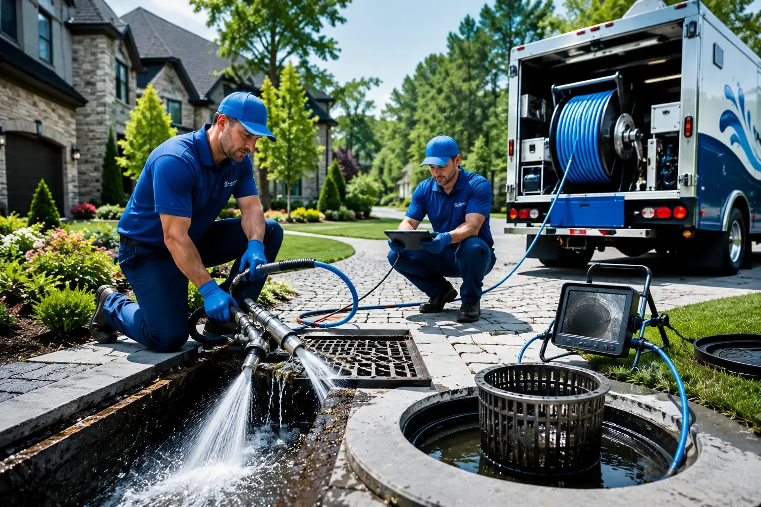 Local outdoor drain cleaning professionals in Emmalena, KY